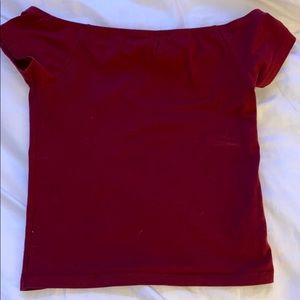 Aeropostale Cape Juby off the shoulder shirt